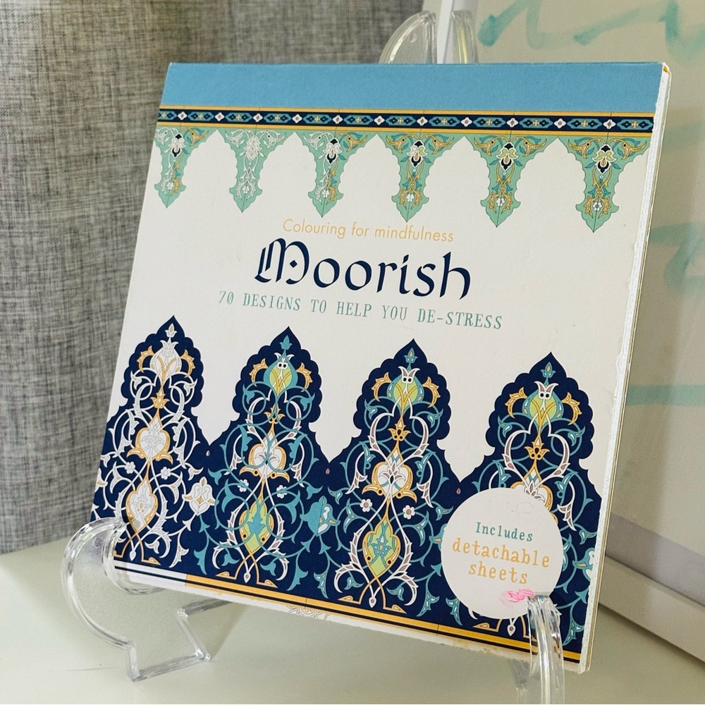 Coloring for Mindfulness Moorish Coloring Book Pad